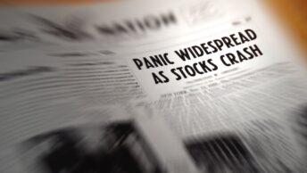 stock market crashes in history
